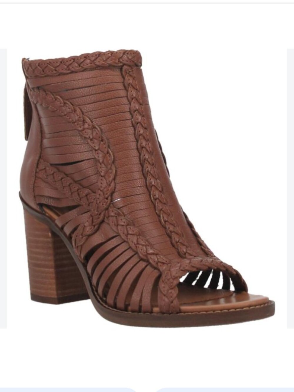 NWT Dingo Jeezy Open Toed Booties